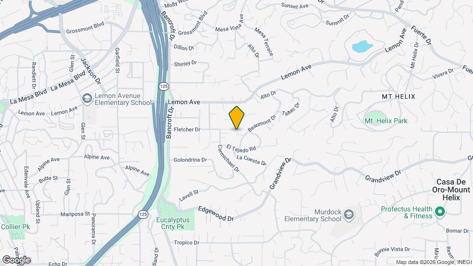 4792 Beaumont Dr Mapa y Detalles de la Ubicación