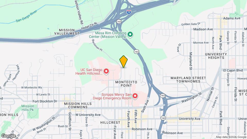 4284 Third Ave Map and Location Details