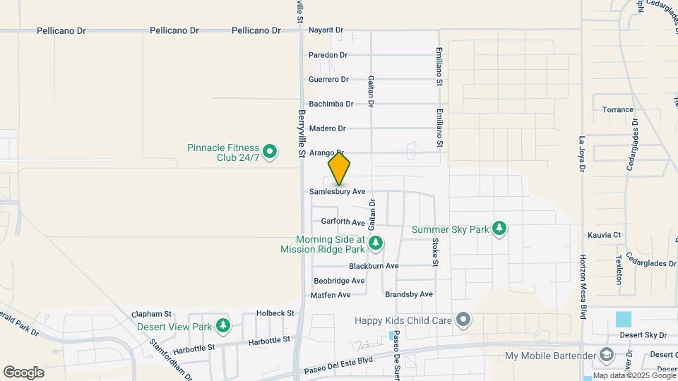 13645 Samlesbury Ave Map and Location Details