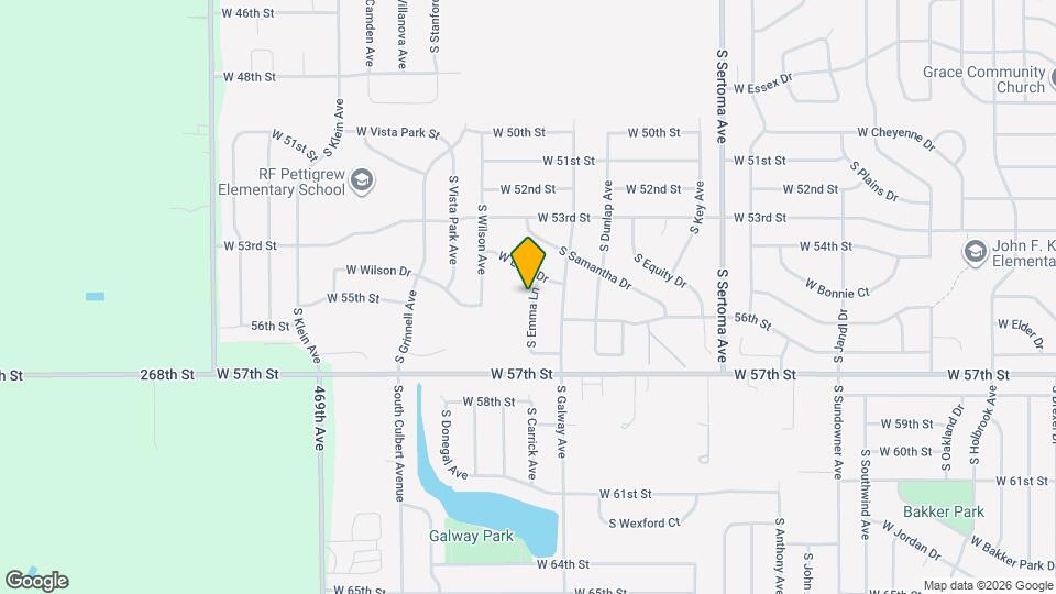 4809 S Emma Ln Map and Location Details