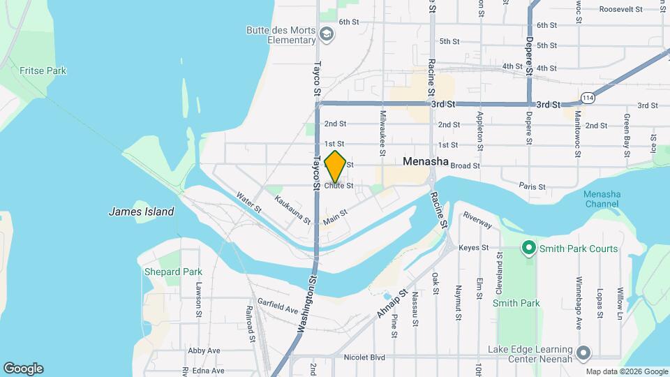 317 Chute St Map and Location Details