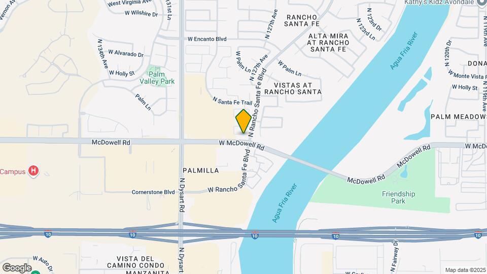 12709 Cantenia Rd Map and Location Details