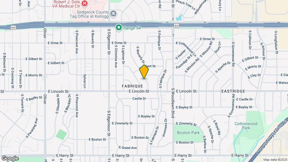 849 Lexington Rd Map and Location Details