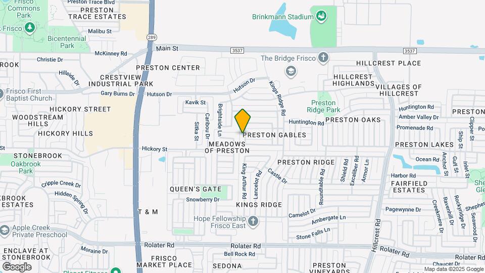 8161 Hyde Park Dr Map and Location Details