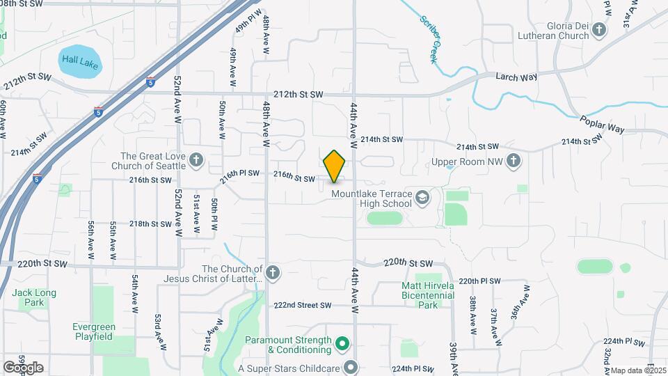 4408 216th St SW Map and Location Details