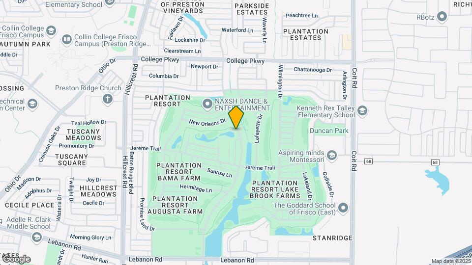 5701 Plantation Ln Map and Location Details