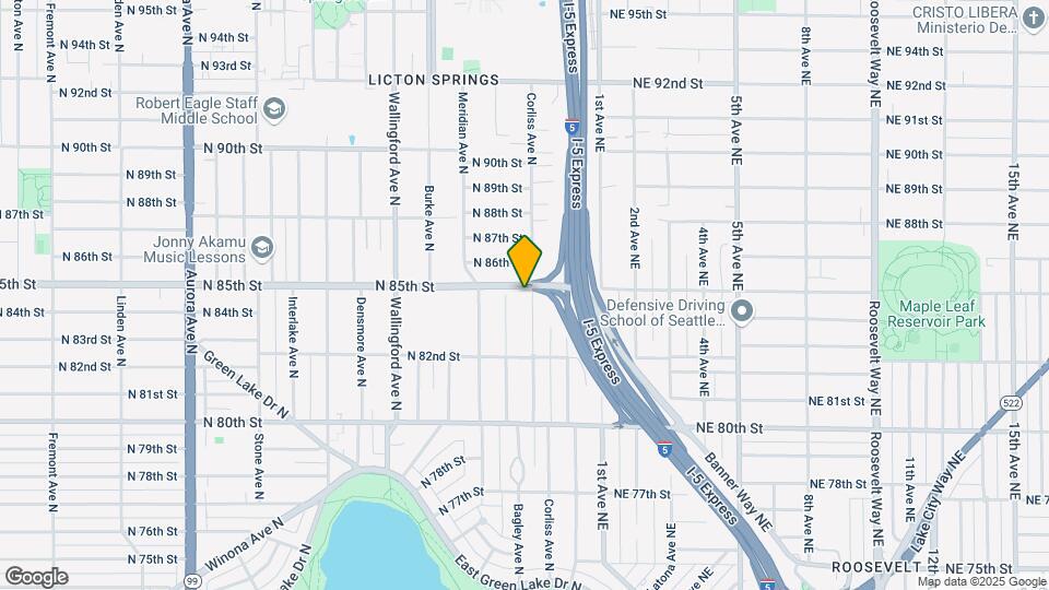 8257 Corliss Ave N Map and Location Details
