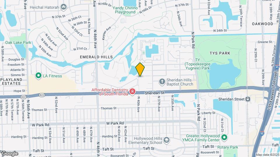 2795 N 40th Ave Map and Location Details