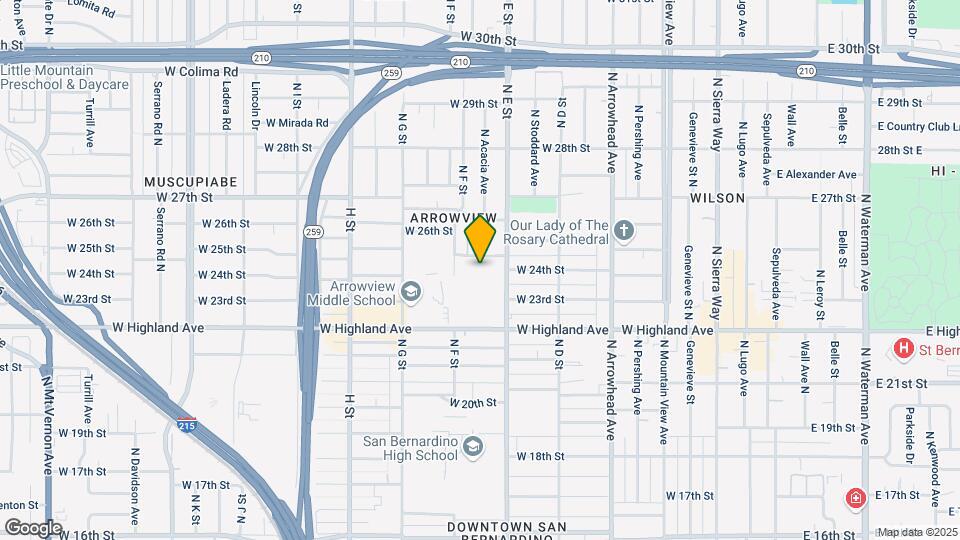 Glenwood Apartments Mapa y Detalles de la Ubicación