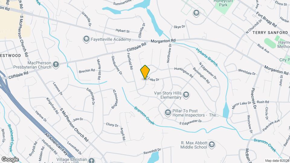 420 Thorncliff Dr Map and Location Details