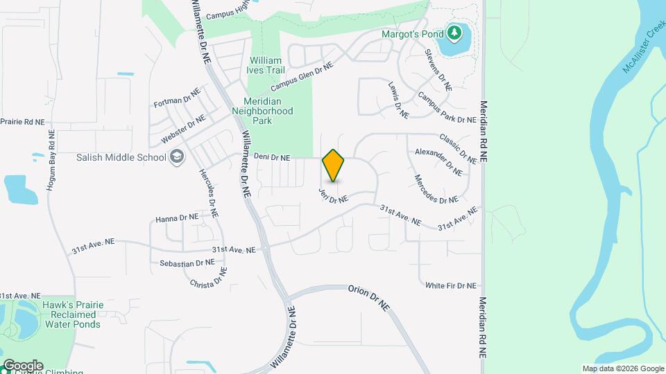 3305 Davis Ct NE Map and Location Details