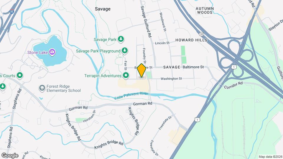 9056 Washington St Map and Location Details