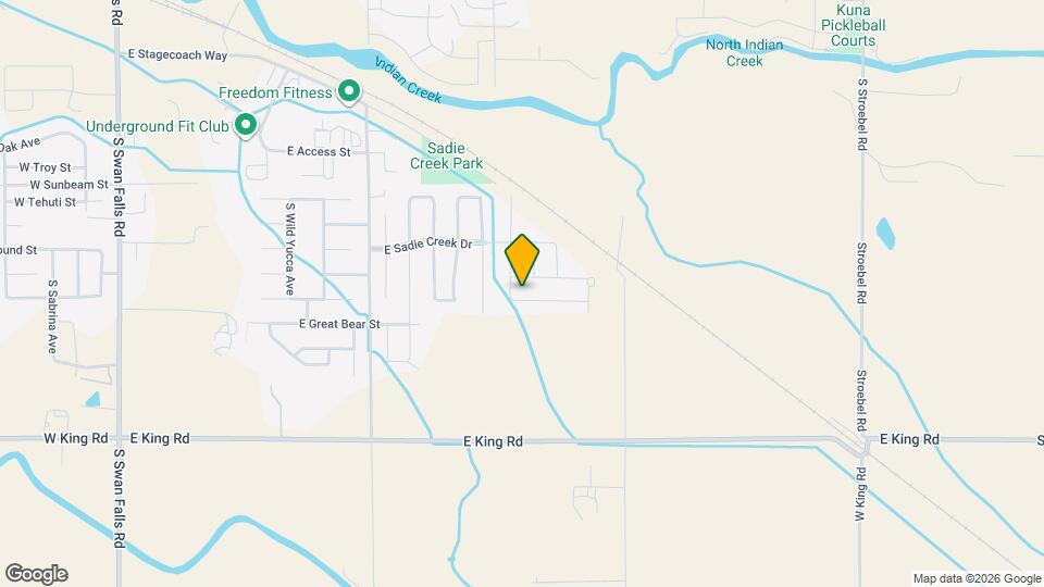 1284 E Ludlow St Map and Location Details