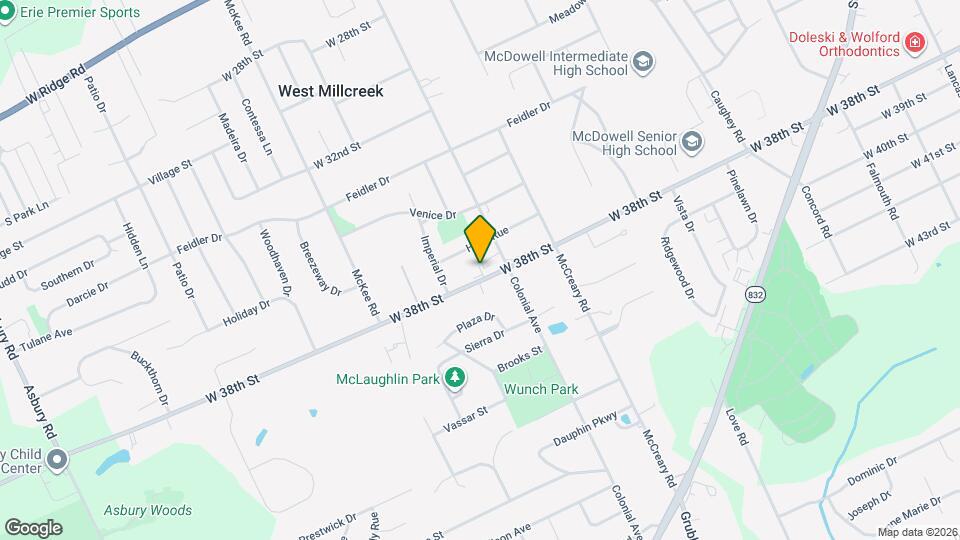 4022-4040 W 38th St Map and Location Details