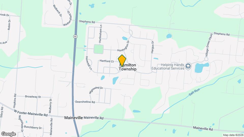 447 Hartford Ct Map and Location Details