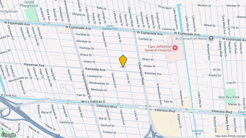 4709 Kawanee Ave Map and Location Details