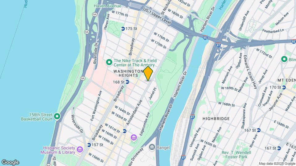503 W 169th St Map and Location Details