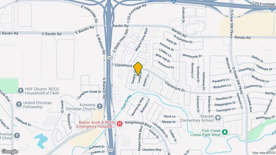 4335 Largo Dr Map and Location Details