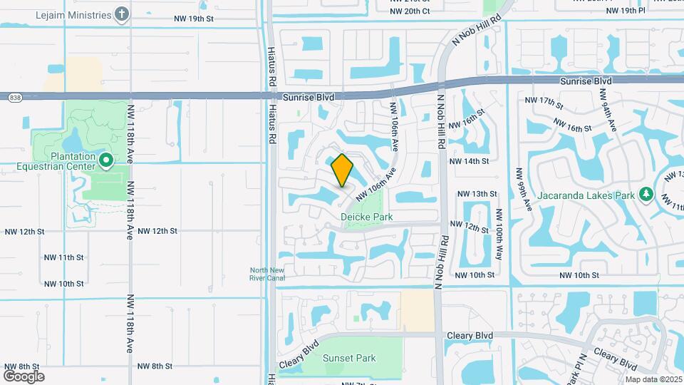 10670 NW 12th Dr Map and Location Details
