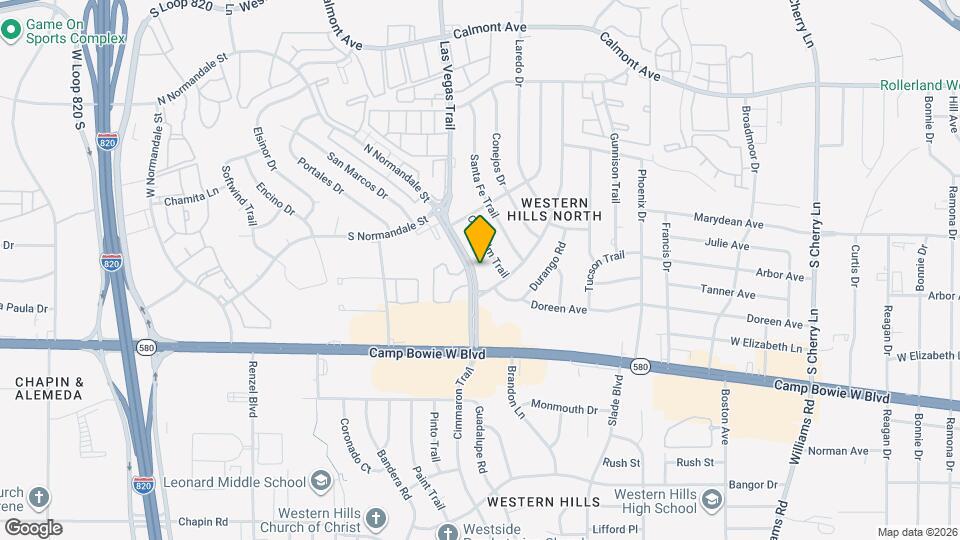 3209 Las Vegas Trail Map and Location Details