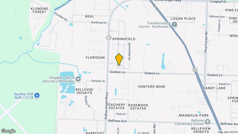 3001 Flintlock Dr Map and Location Details