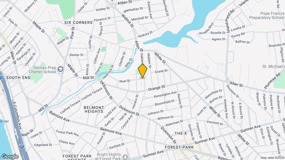 310 Oakland St Map and Location Details