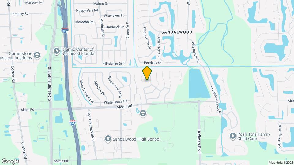 11848 Minford Cir S Map and Location Details