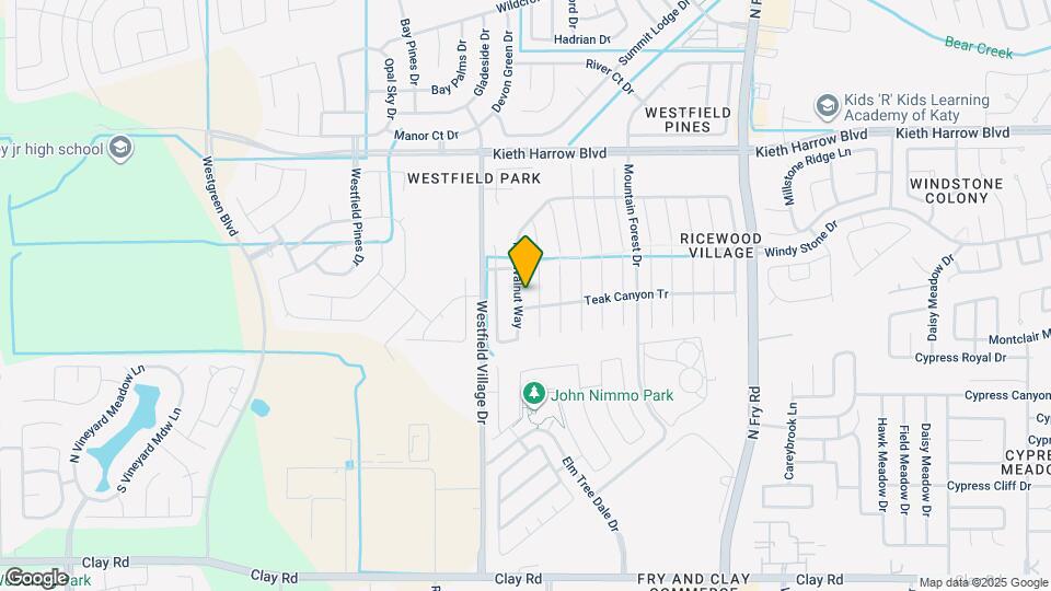 20823 Fair Walnut Way Map and Location Details