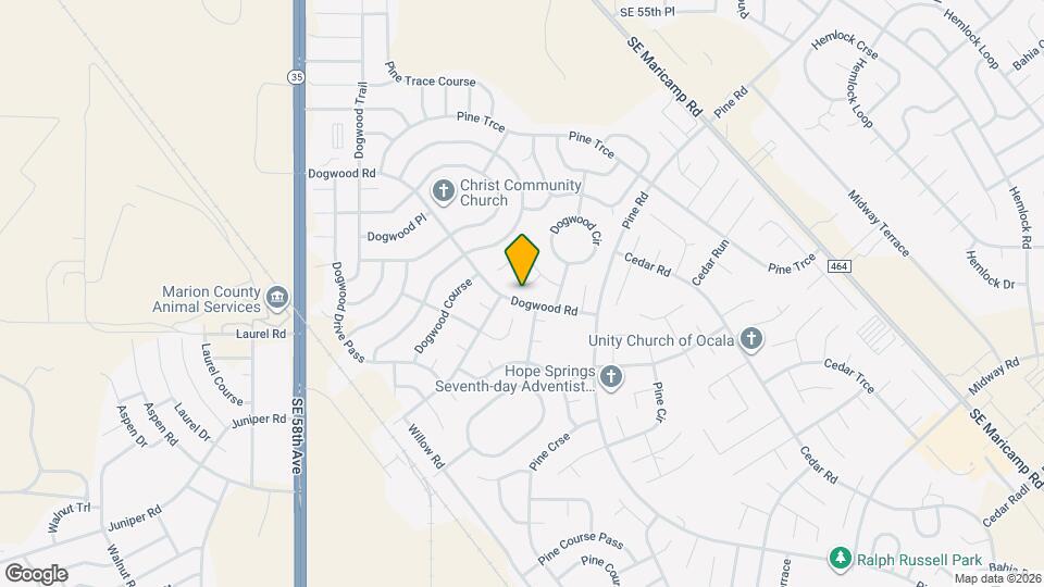 8 Dogwood Cir Ct Map and Location Details