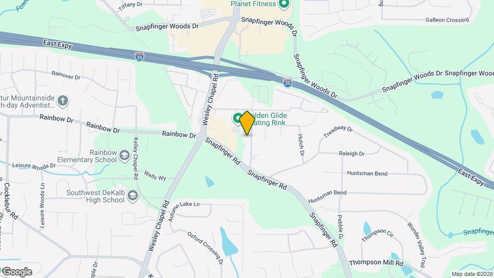 2725 Pleasant Wood Dr Map and Location Details