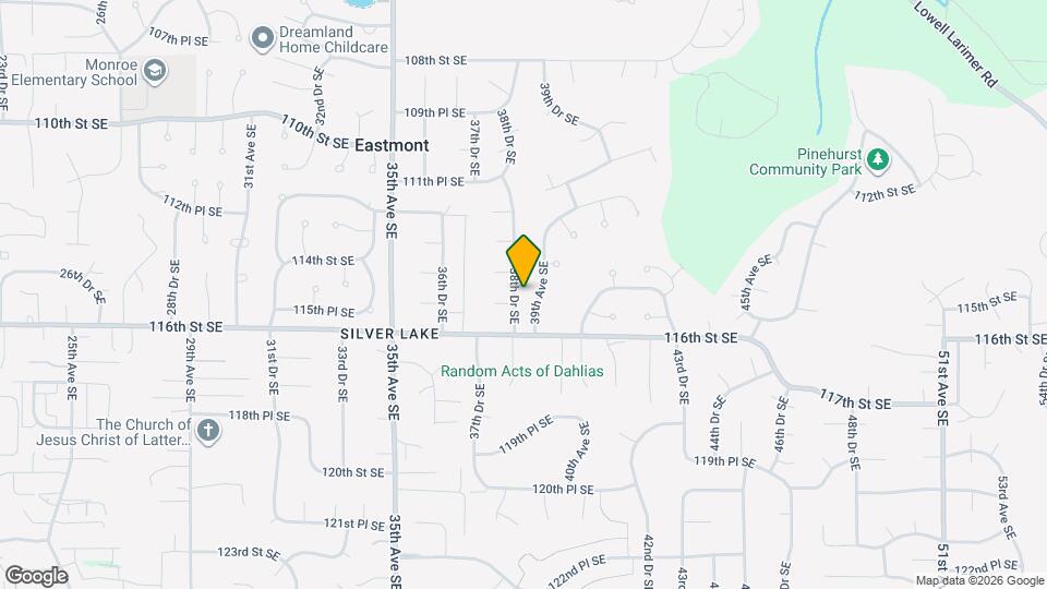 11423 38th Dr SE Mapa y Detalles de la Ubicación