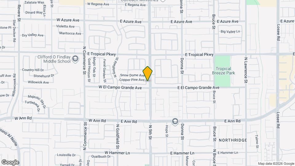 5812 Gemstone Peak St Mapa y Detalles de la Ubicación