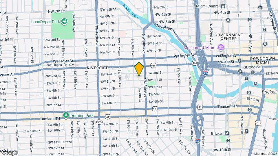 843 SW 3rd St, Unit 2 Map and Location Details
