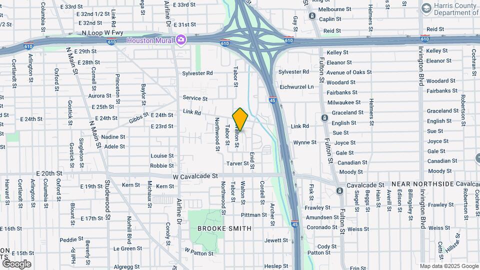 1634 Walton St Map and Location Details