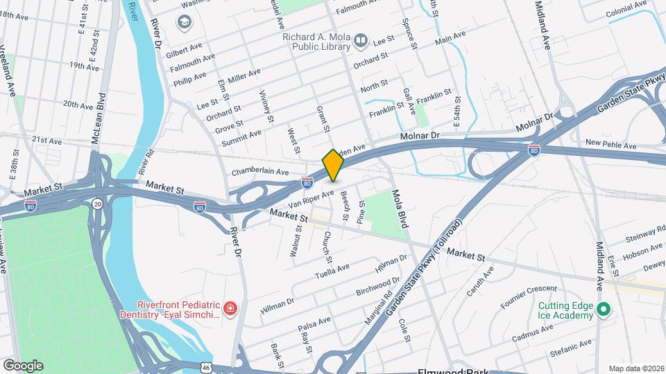 77 Van Riper Ave, Unit 1 Mapa y Detalles de la Ubicación