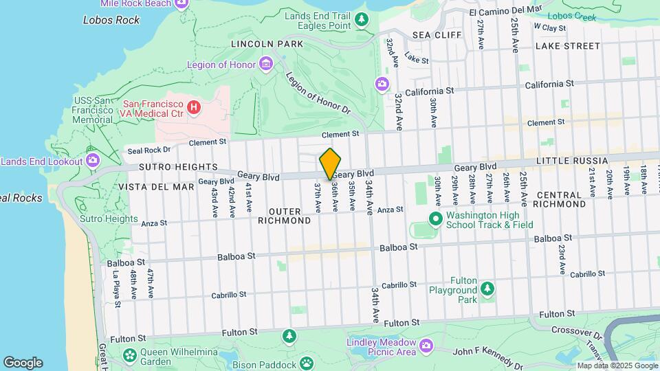 517 36th Avenue Mapa y Detalles de la Ubicación
