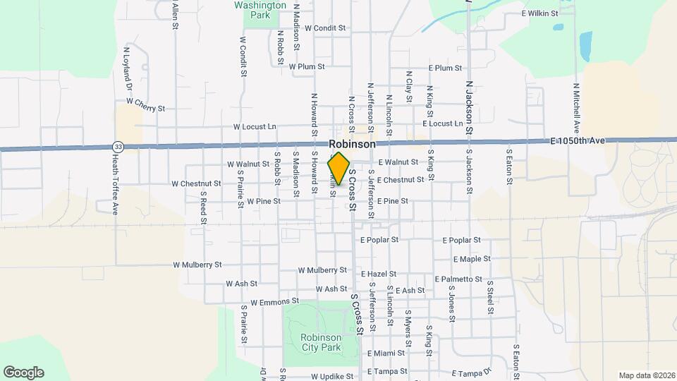 306 S Franklin St Map and Location Details