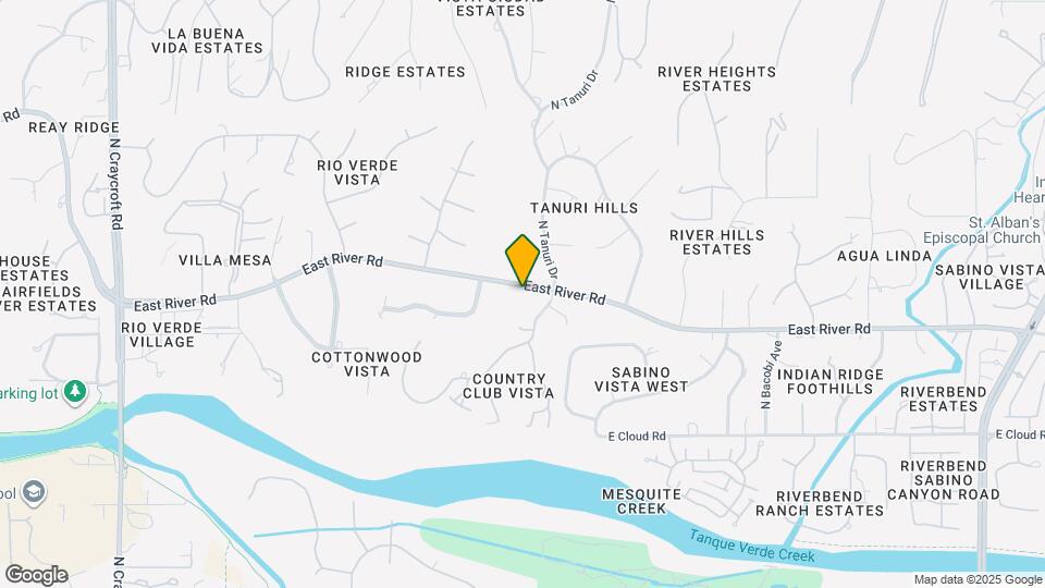 6240 E River Rd Map and Location Details