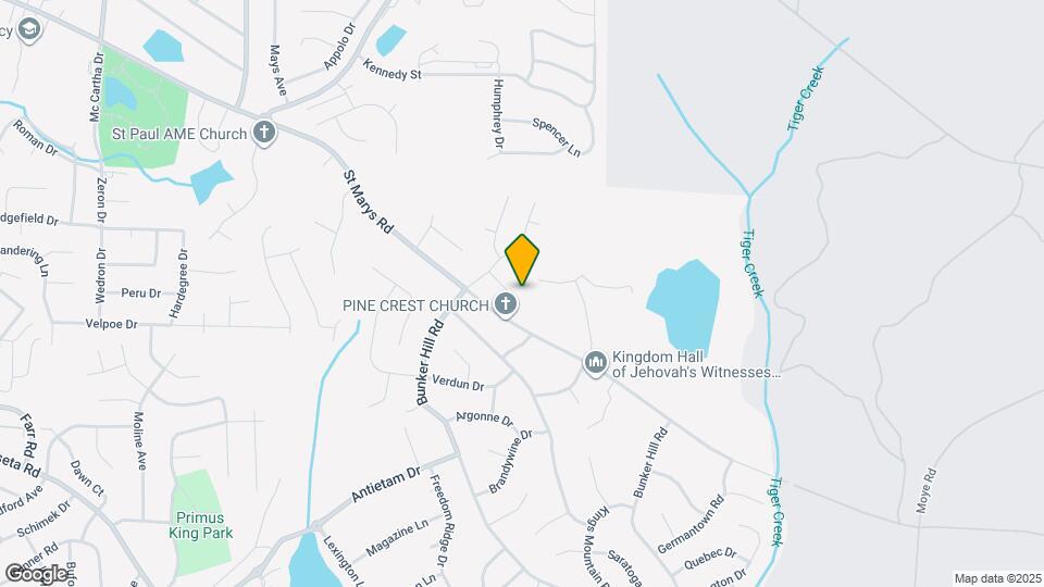 4525 Village Ct Map and Location Details