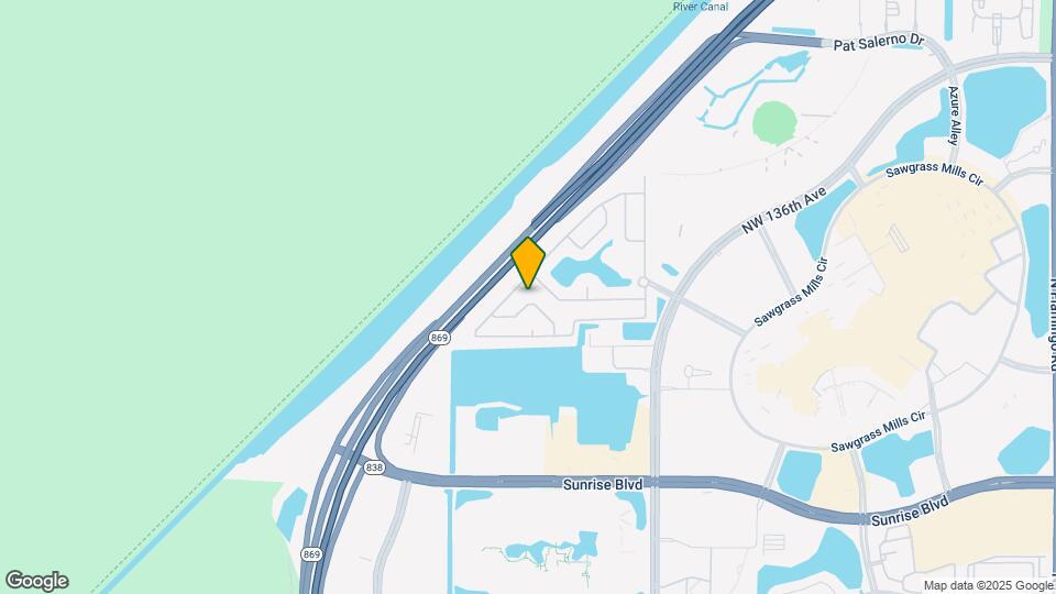 13847 NW 22nd Ct Map and Location Details