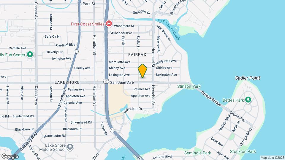 4245 San Juan Ave Map and Location Details