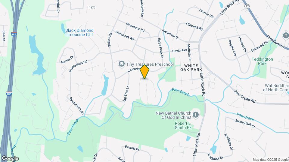 7006 Hunters Glen Dr Map and Location Details
