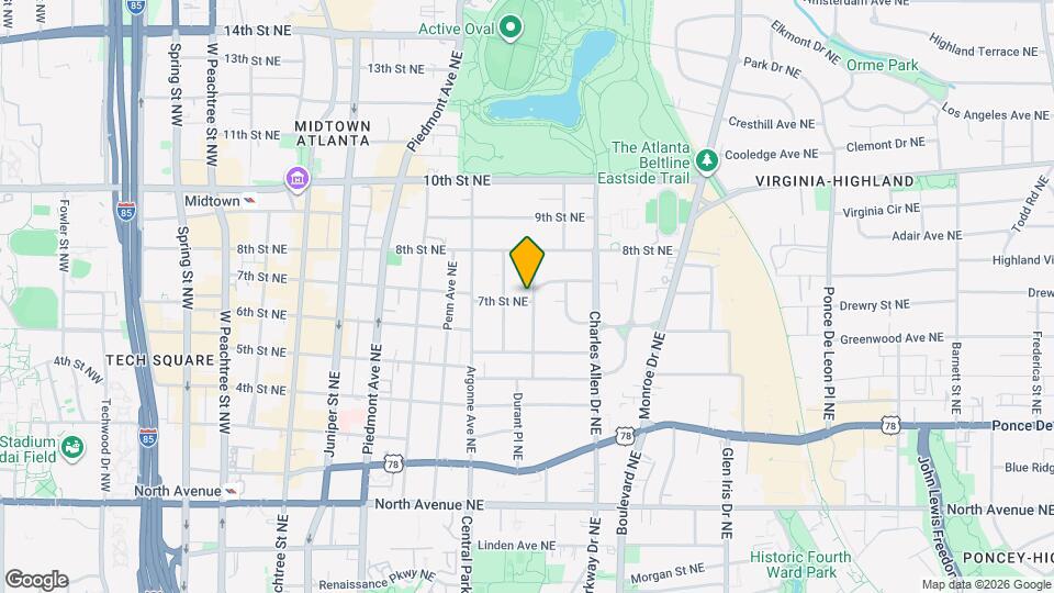 360 7th St NE Mapa y Detalles de la Ubicación