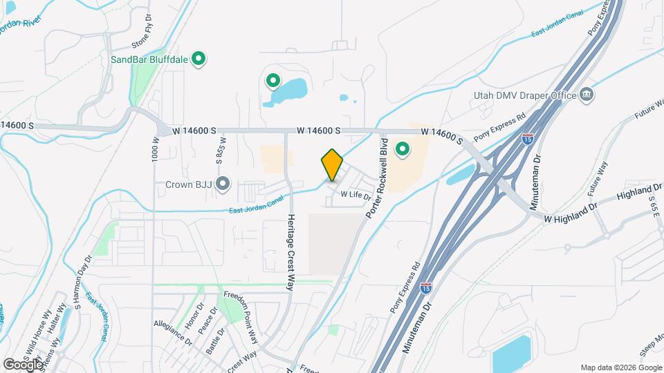 14766 S Rising Star Ln Map and Location Details