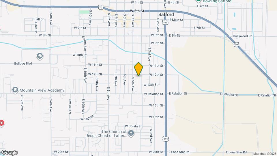 1204 S Central Ave Map and Location Details