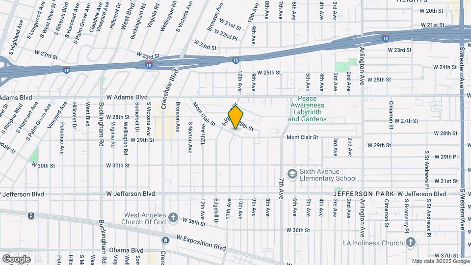 3917 Montclair St Mapa y Detalles de la Ubicación