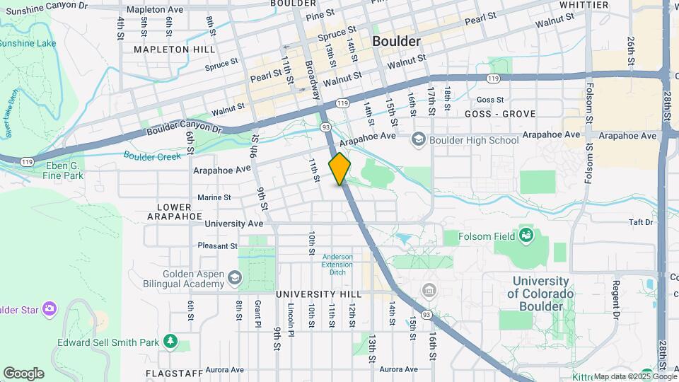 Broadway Apartments Mapa y Detalles de la Ubicación