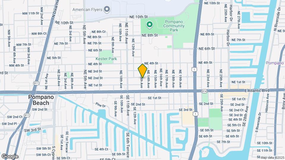 138 NE 13th Ave Map and Location Details