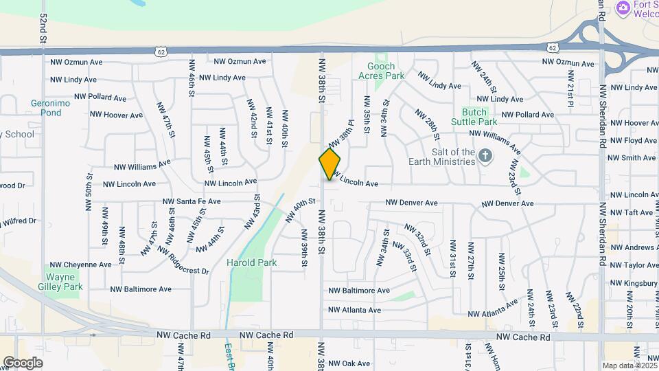 2107 NW 38th St Mapa y Detalles de la Ubicación