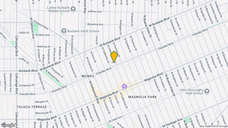 3203 W Chandler Blvd Map and Location Details